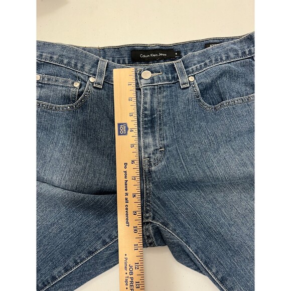 Calvin Klein Women's Bootcut Jeans with Jeweled Omega Pockets Size 8 - Picture 10 of 12